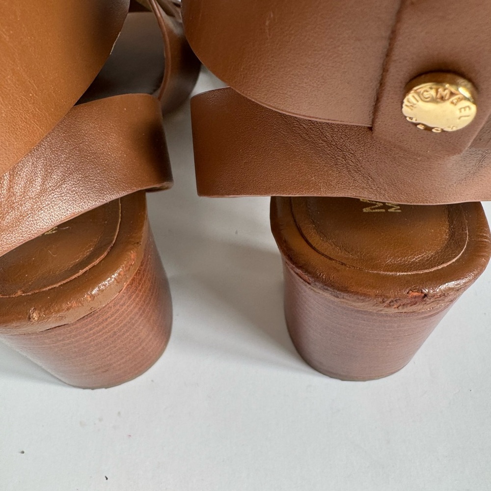 MICHAEL Michael Kors Maribella Brown Sandal Size 6.5 - Picture 15 of 15